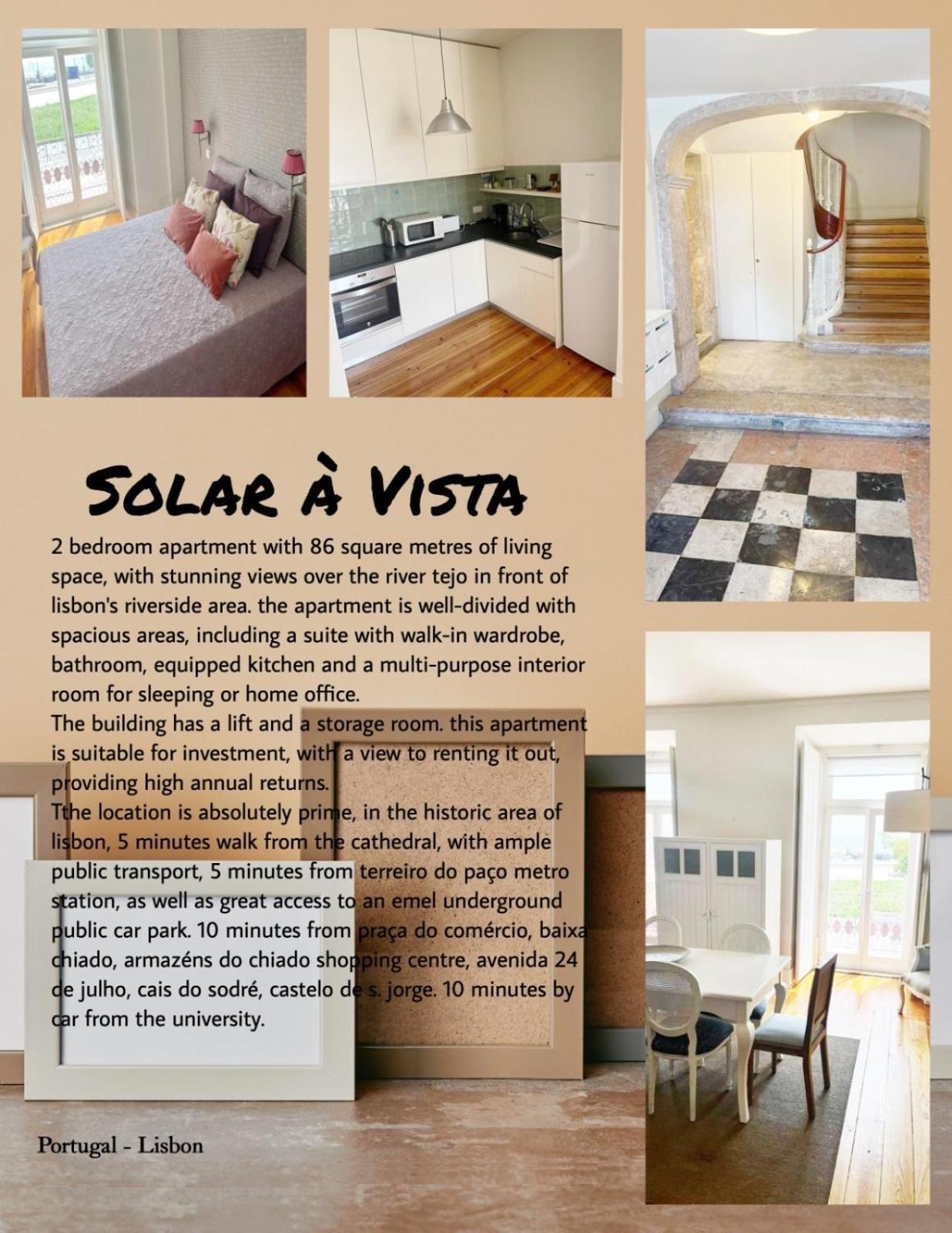 LisboaSolar A Vista公寓 外观 照片